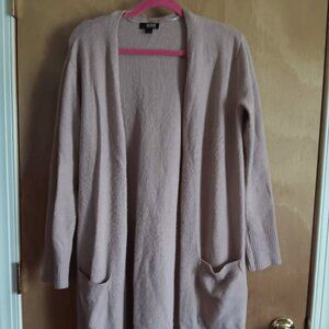 Women A.N.A. Dusty Pink Long Cardigan in Size Small